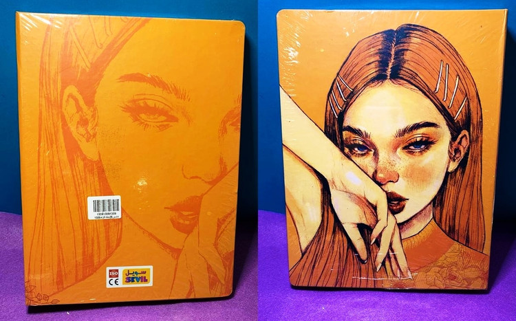 کلاسور 26 حلقه سویل کلاسیک طرح هشت