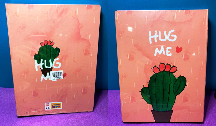 کلاسور 26 حلقه سویل کیوت طرح کاکتوس