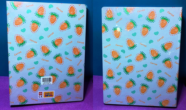 کلاسور 26 حلقه سویل کیوت طرح هویج