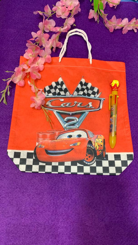 بگ کادویی پارچه ای ماشین ها