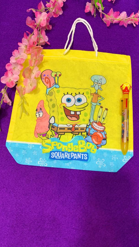 بگ کادویی پارچه ای باب اسفنجی