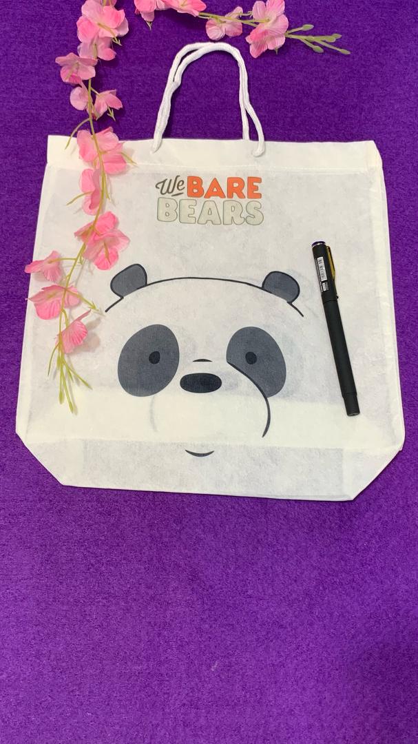 بگ کادویی پارچه ای  طرح هشت
