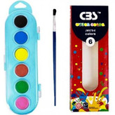 آبرنگ 6 رنگ سی بی اس