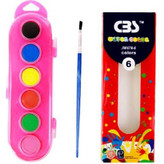 آبرنگ 6 رنگ سی بی اس