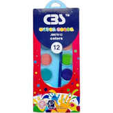 آبرنگ 12 رنگ سی بی اس