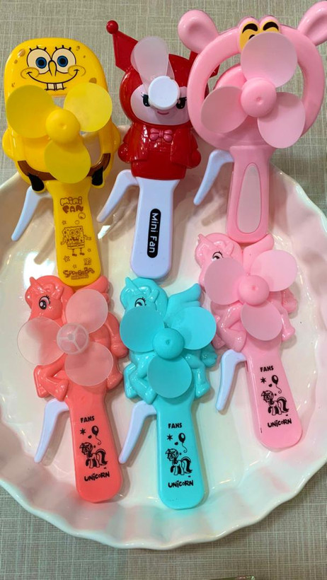 پنکه دستی فانتزی عکس اصلی عکس 2