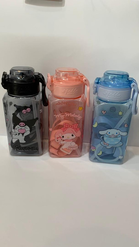 قمقمه مکعبی نی دار سانریو