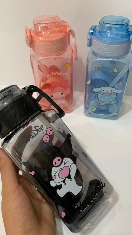 قمقمه مکعبی نی دار سانریو