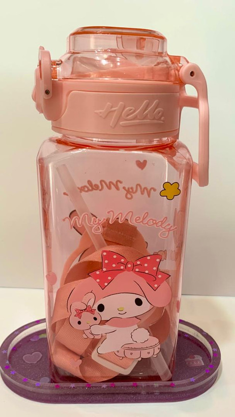 قمقمه مکعبی نی دار سانریو مای ملودی