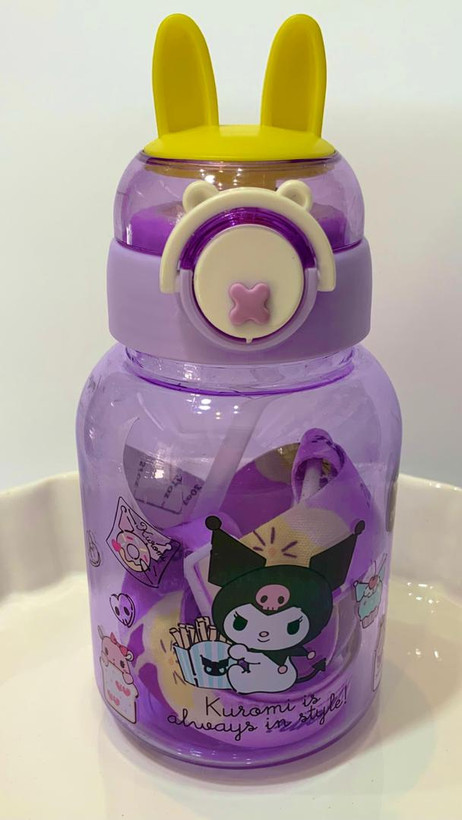 قمقمه استوانه ای خرگوشی کرومی