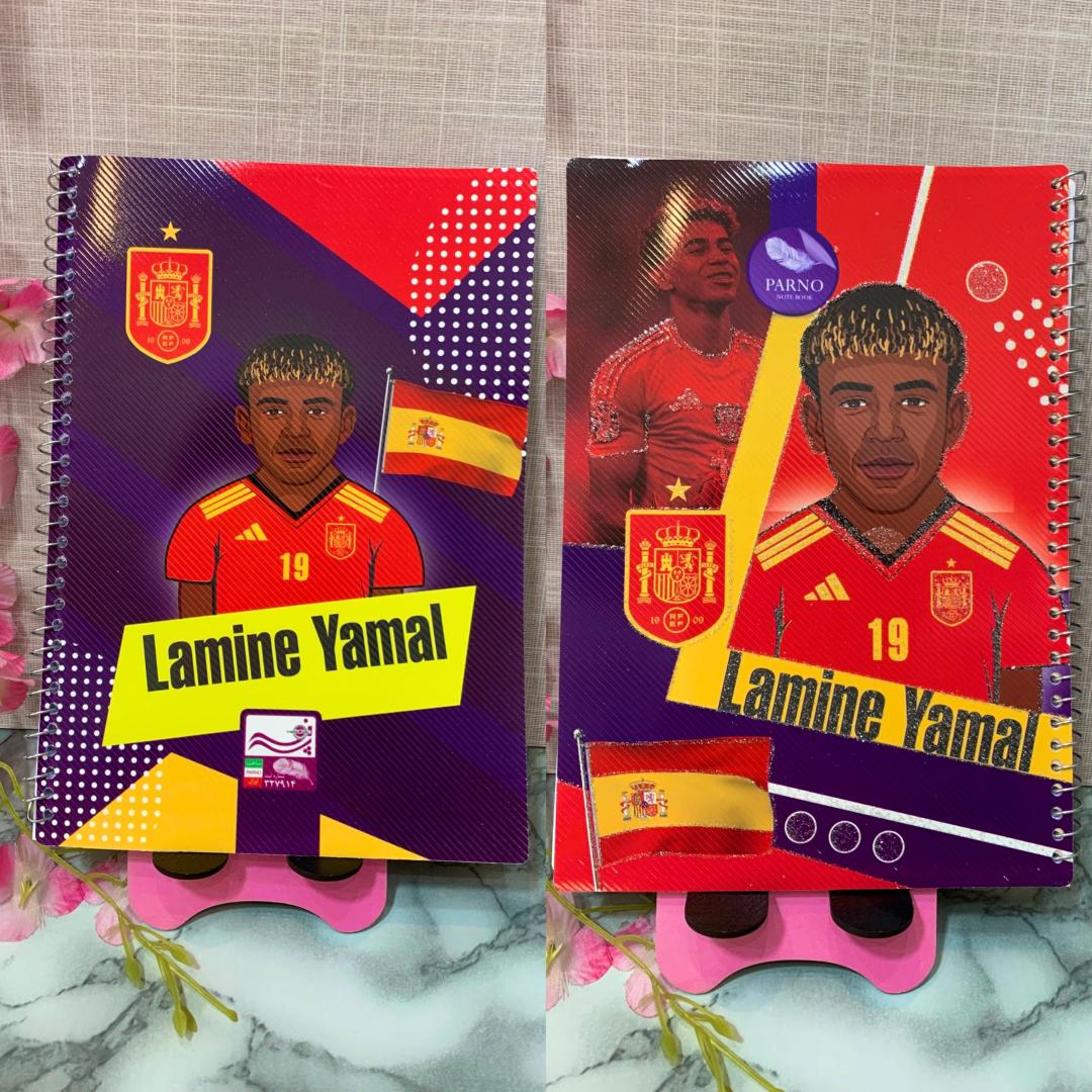 دفتر 50 برگ نقاشی کیمدی LAMINE YAMAL
