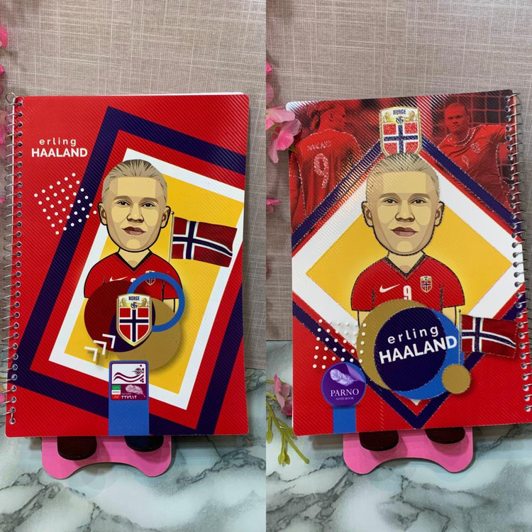 دفتر 50 برگ نقاشی کیمدی HAALAND