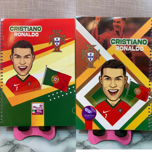 دفتر 50 برگ خطدار کیمدی CRISTIANO RONALDO