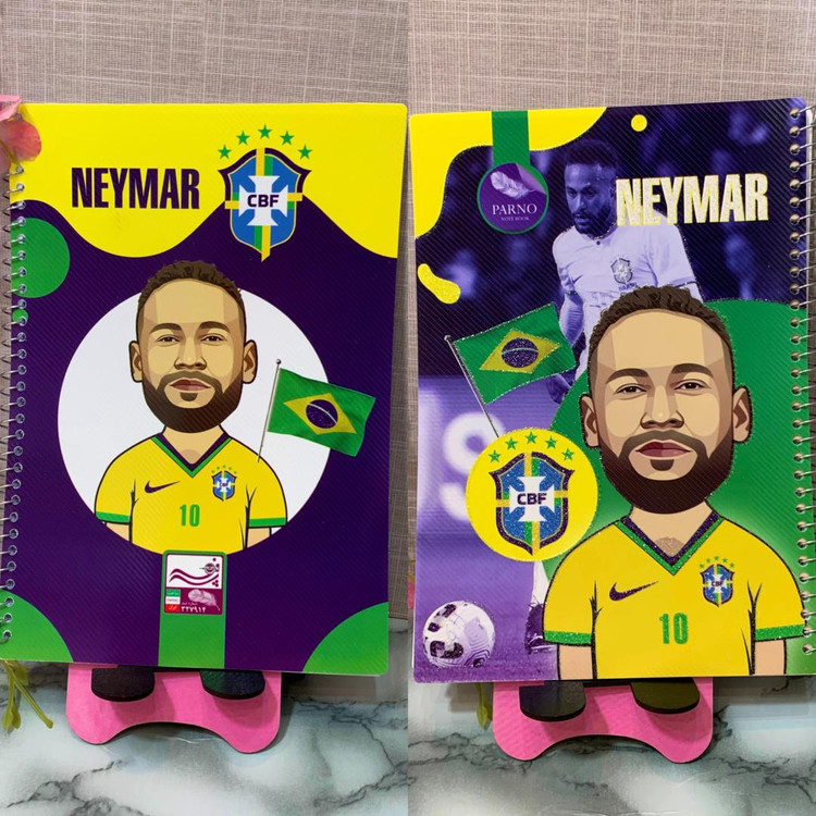 دفتر 50 برگ نقاشی کیمدی NEYMAR
