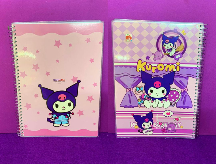 دفتر40 برگ مجلد کرومی (سانریو) نهال آلما