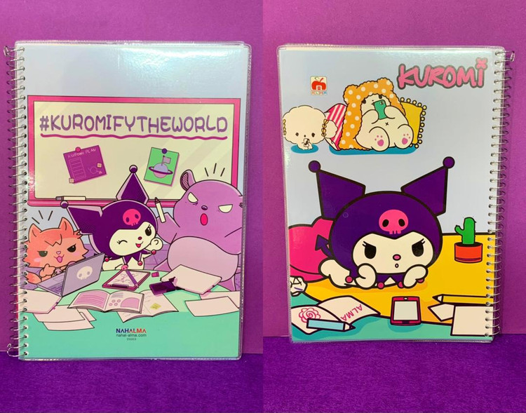 دفتر40 برگ مجلد کرومی (سانریو) نهال آلما